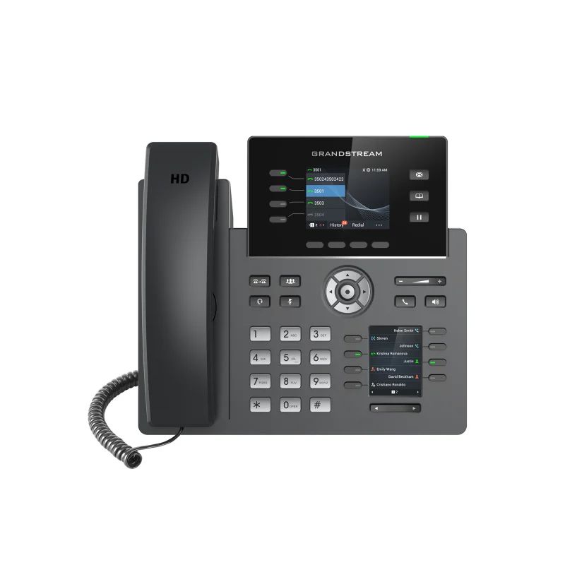 Grandstream GRP2614 Çift Ekranlı Gigabit IP Telefon