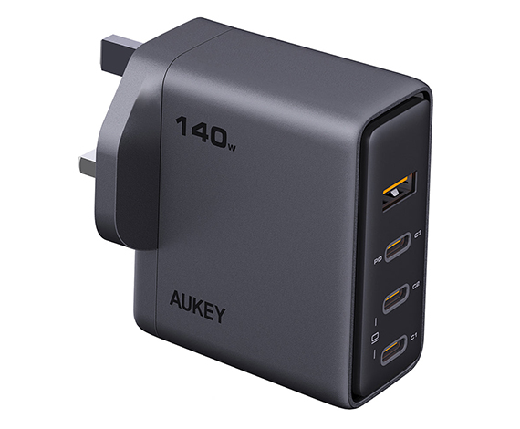 Aukey PA-C6-GY 140W GAN III PD 3.0 PPS Wall Charge