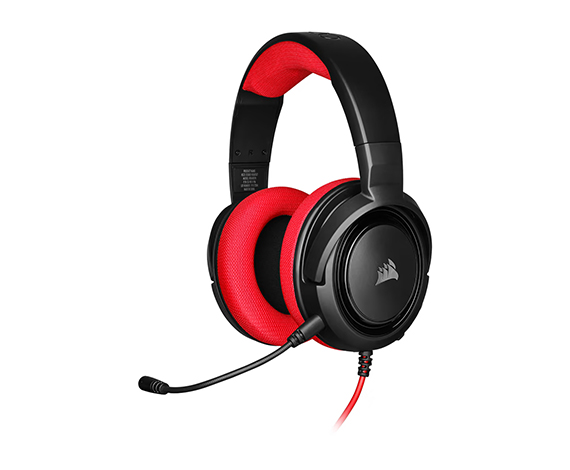 Corsair HEADSET - CA-9011198 EU HS35 Stereo Red