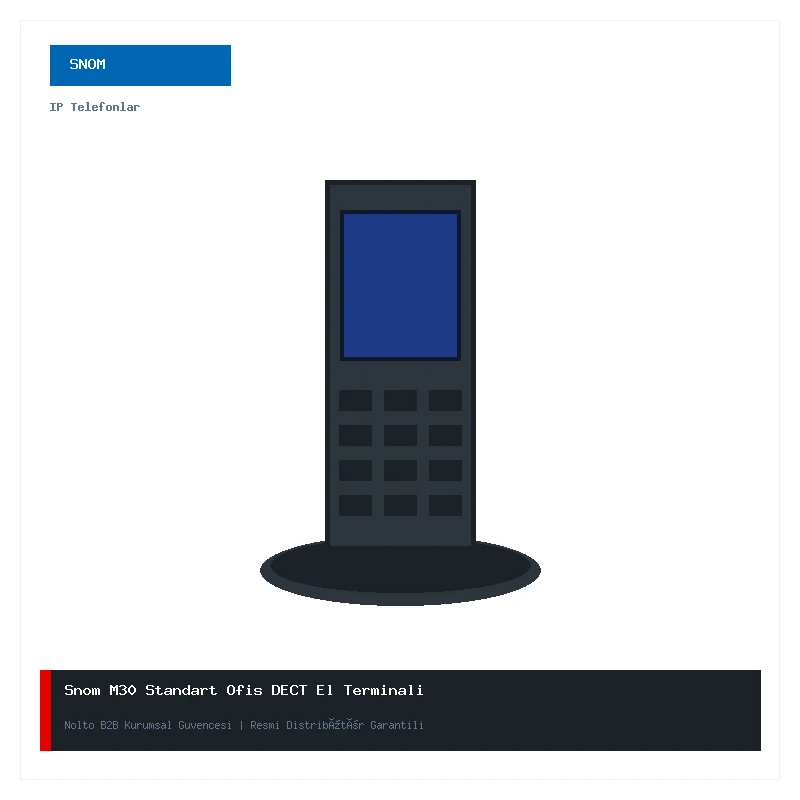 Snom M30 Standart Ofis DECT El Terminali