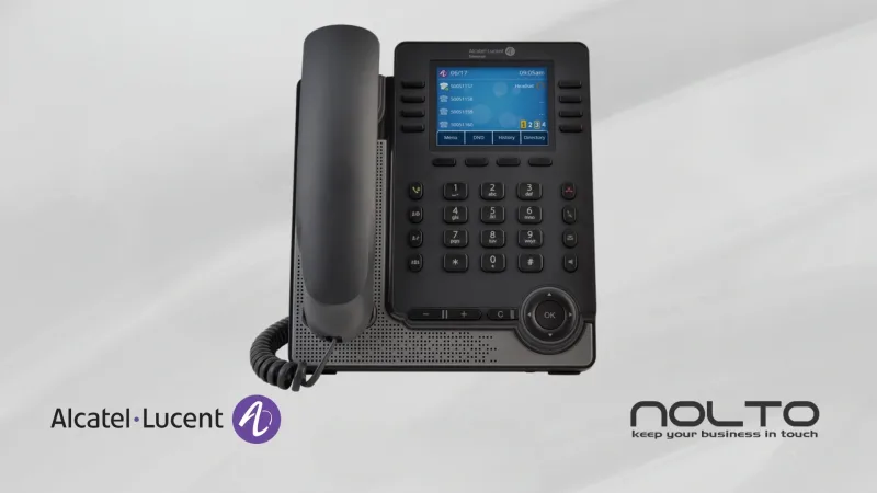 Alcatel-Lucent M7 Renkli Ekranlı SIP Masaüstü Telefonu