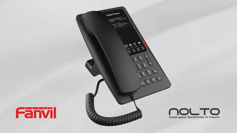 Favil H4 Zarif Tasarımlı Oteller İçin İdeal IP Telefon