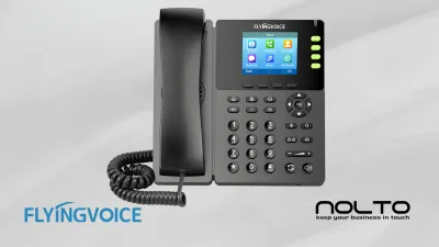 FlyingVoice FIP13G Gelişmiş Kurumsal Gigabit Renkli Ekranlı IP Telefon