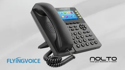 FlyingVoice FIP14G Wİ-Fİ Gigabit IPS Renkli Ekran IP Telefon