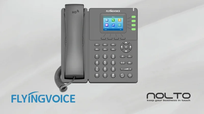 Flyingvoice P21P 4 Sıp Hatlı Wi-Fi ve PoE IP-телефон
