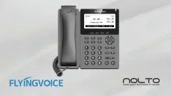 Flyingvoice P22P Geniş Ekranlı Çağrı Merkezi İş IP Telefonu