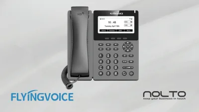 Flyingvoice P22P Geniş Ekranlı Çağrı Merkezi İş IP Telefonu