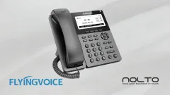 Flyingvoice P22P Geniş Ekranlı Çağrı Merkezi İş IP Telefonu