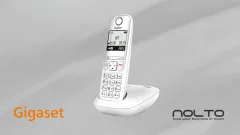 Gigaset AS490 Beyaz - Kablosuz DECT Telsiz Telefon