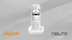 Gigaset AS490 Beyaz - Kablosuz DECT Telsiz Telefon