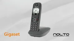 Gigaset AS490 Siyah - Kablosuz DECT Telsiz Telefon