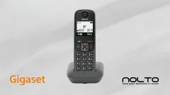 Gigaset AS490 Siyah - Kablosuz DECT Telsiz Telefon
