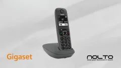 Gigaset AS490 Siyah - Kablosuz DECT Telsiz Telefon