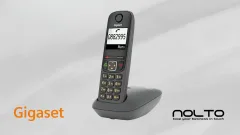 Gigaset AS490 Siyah - Kablosuz DECT Telsiz Telefon