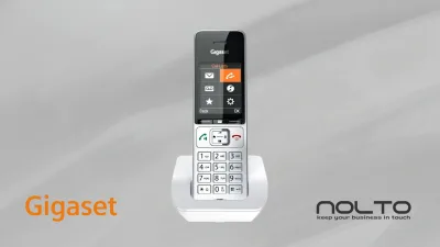Gigaset Comfort C501 Beyaz - Kablosuz DECT Telsiz Telefon