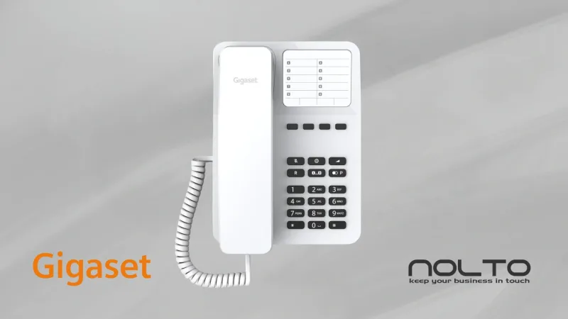 Gigaset DESK 400 أبيض Analog Masa Telefonu