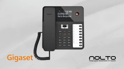 Gigaset Desk 800 Siyah - Analog Masa Telefonu