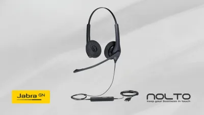 Jabra BIZ 1500 Duo Ekonomik ve Dayanıklı Kablolu Kulaklık