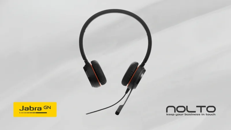 Jabra Evolve 30 II Stereo مع خاصية إلغاء الضوضاء Ofis Kulaklığı