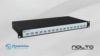 OpenVox SWG-4016E بوابة LTE eSIM ذات 16 منفذًا