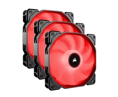 Corsair FAN - CO-9050083-WW AF120 FAN KIRMIZI LED 3'lü PAKET