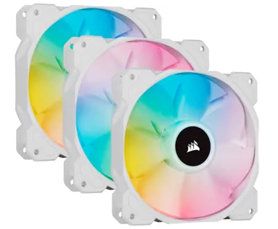 Corsair Fan - Co-9050137-Ww Sp120 Rgb Elite 3'Lü Paket Beyaz