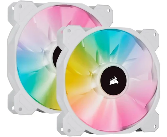 Corsair Fan - Co-9050139-Ww Sp140 Rgb Elite 2'Li̇ Paket Beyaz