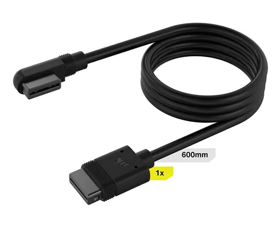 Corsair iCUE LINK Kablo 1x90°600mm (CL-9011122-WW)