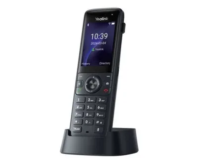 Yealink AX83H Wireless Wi-Fi 6 IP Handset (2.4" Color Screen, HD Audio)