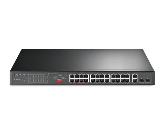 Tp-Link Omada TL-SL1226P 24-P 10/100Mbps PoE+ Sw