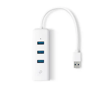 Tp-Link UE330 3 Port Hub & Gigabit Ethernet Adaptr