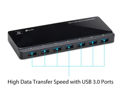 TP-LINK UH720(EU) USB 3.0 7Port HubWith 2 Charging