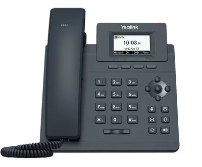 Yealink T30P PoE IP Phone (Single-Line Classic Design)