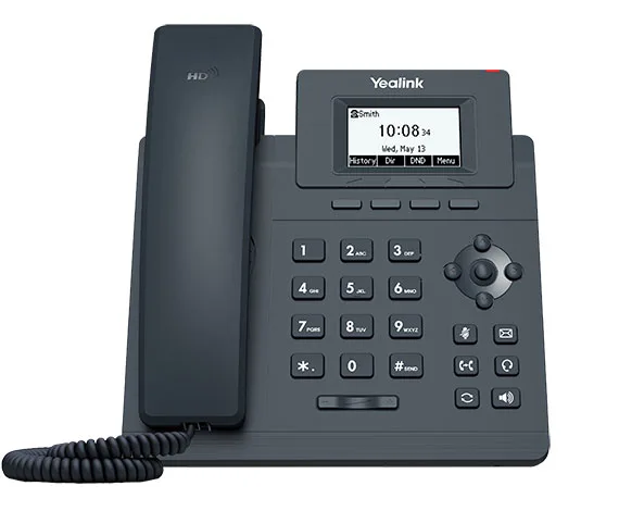 Yealink T30P PoE IP Phone (Single-Line Classic Design)