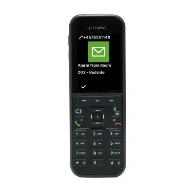 Spectralink S37 Ağır Hizmet & Yalnız Çalışan (Lone Worker) DECT Telefonu