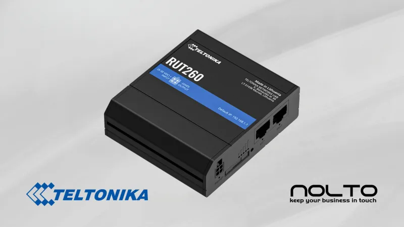 Teltonika RUT260 LTE Cat 6 Hücresel Router