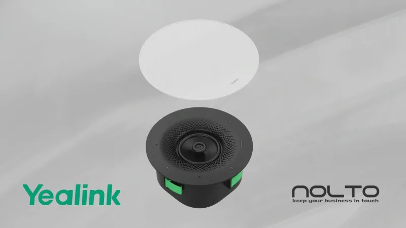 Yealink CS10 Tavan Tipi HD Ses Kaliteli Hoparlör