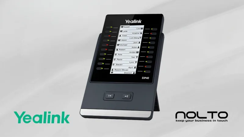 Yealink EXP40 Yüksek Performanslı LCD Genişletme Modülü (EOL)