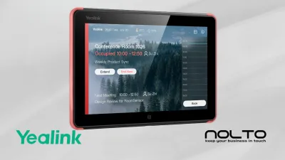 Yealink RoomPanel E2 Oda Rezervasyon Paneli
