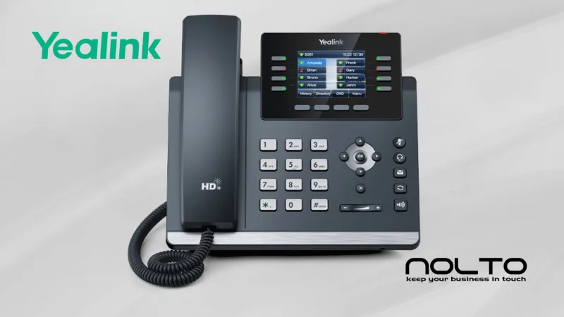 Yealink T44U IP Telefon - PoE Destekli Adaptörsüz