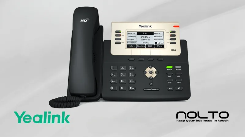 Yealink SIP-T27G - Uygun maliyetli Çok hatlı IP telefon