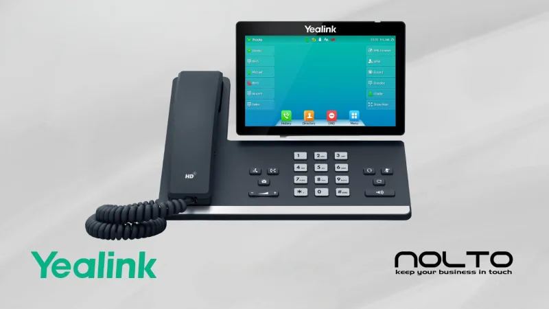 Yealink T57W IP-телефон PoE Destekli - Adaptörsüz