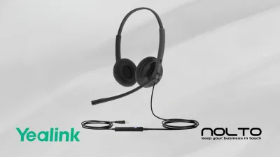 Yealink UH34 Lite Çift Taraflı Taçlı Ofis Kulaklığı