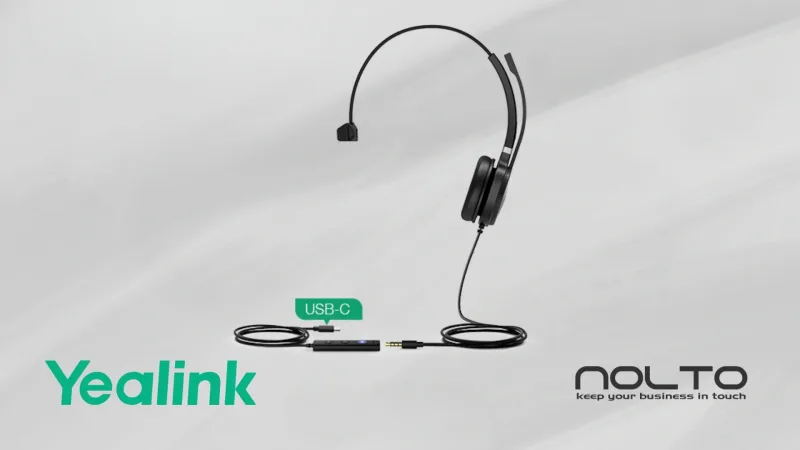 Yealink UH36 Mono (Single-Sided) Professional Headset