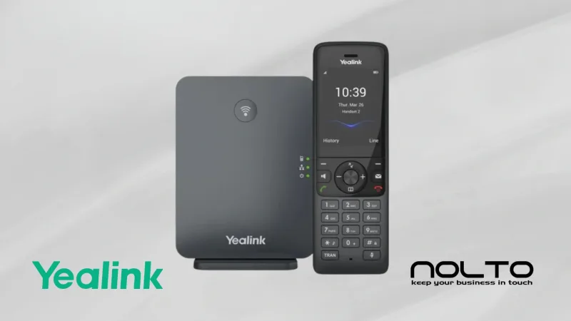 Yealink W78P IP DECT Telsiz Telefon + Baz İstasyonu