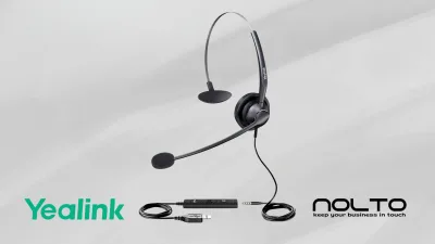 Yealink YHS33 USB Tek Taraflı Taçlı Ofis Kulaklığı (EOL)
