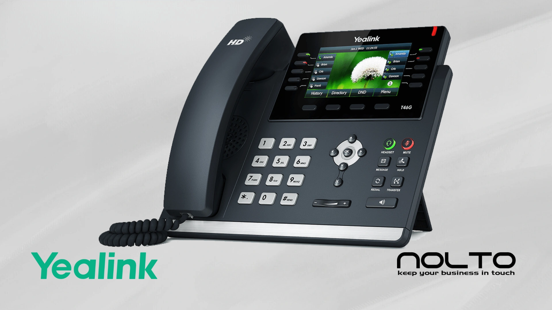 Yealink T46G Üst Seviye Renkli Ekran IP Telefon 1 Yealink T46G Üst Seviye Renkli Ekran IP Telefon