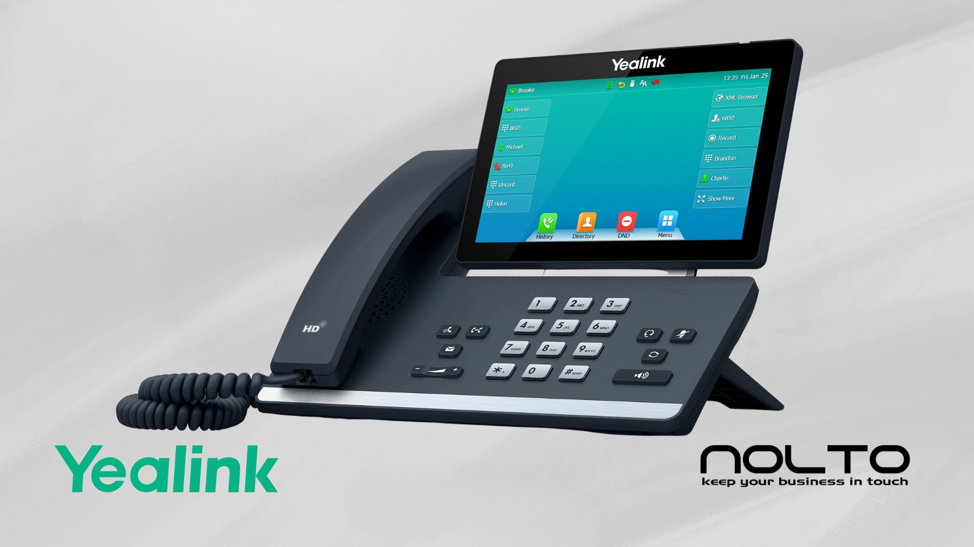 Yealink T57W Wifi IP Telefon 1 Yealink T57W Wifi IP Telefon