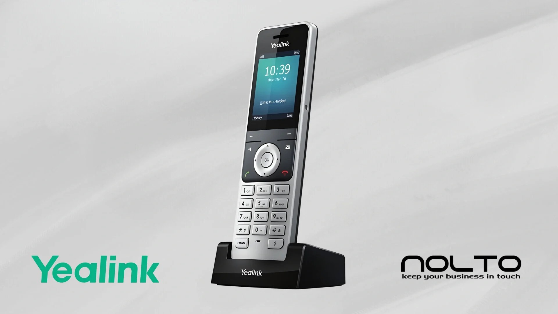 Yealink W56H IP Dect Telefon 1 Yealink W56H IP Dect Telefon PoE