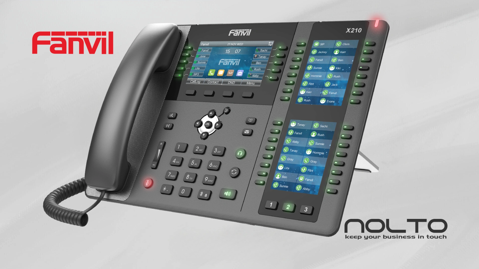 Fanvil X210 Konsol/Sekreter Telefonu 1 Fanvil X210 Konsol/Sekreter Telefonu